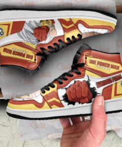 One Punch Man Sneakers Saitama Serious Punch Anime Shoes - Shopeuvi